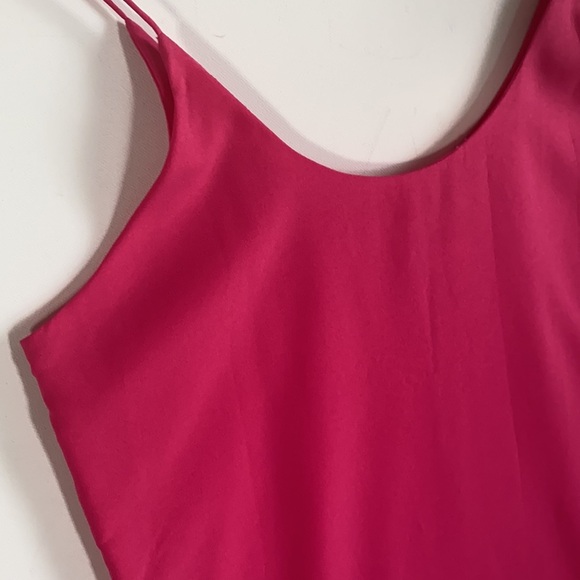LILA ROSE Fushia spaghetti slip dress size 4, NWOT - Picture 6 of 13